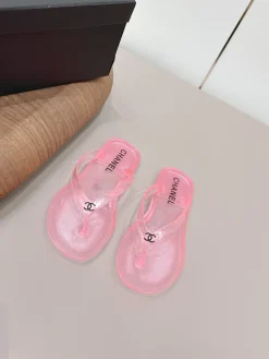 Alternative view of CHANEL Slides & Slippers Plastic (Pink) EU36-40 A6020260603056589