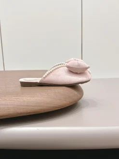 CHANEL Slides & Slippers Suede (Pink) EU35-39 A9020260603057899