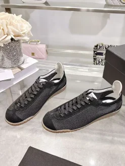 CHANEL Sneakers & Trainers Mesh-Suede (Black-White-Brown) EU35-41 B20202606030604109