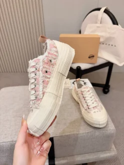 CHANEL Sneakers & Trainers Tweed (Pink-White) EU35-45 B90202606030615129