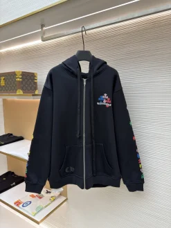 CHROME HEARTS Sweaters & Knitwear Cotton (Black-Multi) M-XXL C05202606130603139