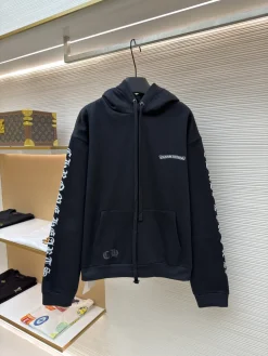 CHROME HEARTS Sweaters & Knitwear Cotton (Black) S-XL B85202606130608129
