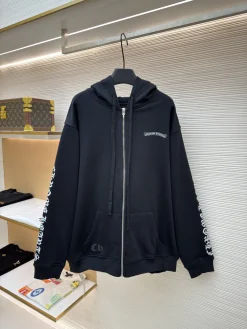CHROME HEARTS Sweaters & Knitwear Cotton (Black-White) M-XXL C05202606130609139