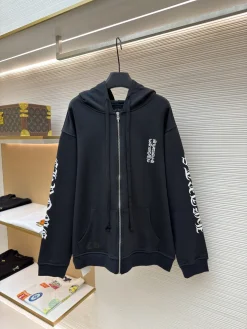 CHROME HEARTS Sweaters & Knitwear Cotton (Black-White) M-XXL C25202606130592149