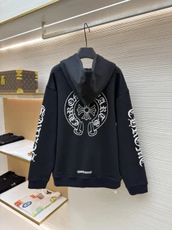Alternative view of CHROME HEARTS Sweaters & Knitwear Cotton (Black-White) M-XXL C25202606130592149