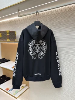Alternative view of CHROME HEARTS Sweaters & Knitwear Cotton (Black-White) S-XL C05202606130591139