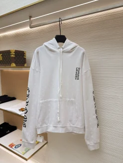 CHROME HEARTS Sweaters & Knitwear Cotton (White-Black) S-XL C05202606130594139