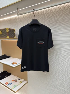 CHROME HEARTS T-shirts & Vests Cotton (Black) S-XL A6020260613043589
