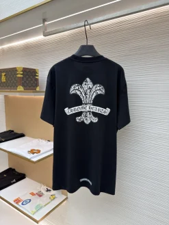 Alternative view of CHROME HEARTS T-shirts & Vests Cotton (Black-White) S-L A2020260613082479