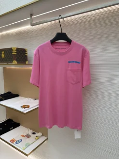 CHROME HEARTS T-shirts & Vests Cotton (Pink) S-XL A6020260613044489