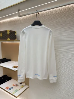Alternative view of CHROME HEARTS T-shirts & Vests Cotton (White-Blue) S-XL A8020260613045199