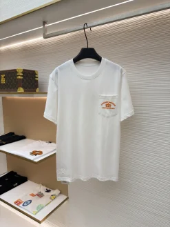 CHROME HEARTS T-shirts & Vests Cotton (White-Orange) S-XL A6020260613044289