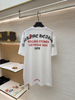 Alternative view of CHROME HEARTS T-shirts & Vests Cotton (White) S-L A2020260613069079
