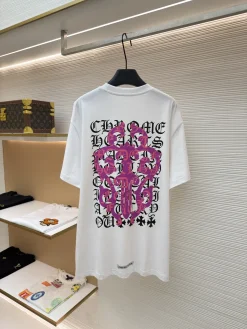 Alternative view of CHROME HEARTS T-shirts & Vests Cotton (White) S-L A2020260613075879
