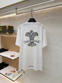 Alternative view of CHROME HEARTS T-shirts & Vests Cotton (White) S-L A2020260613082579