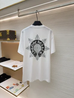 Alternative view of CHROME HEARTS T-shirts & Vests Cotton (White) S-L A2020260613082979