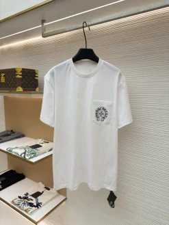 CHROME HEARTS T-shirts & Vests Cotton (White) S-XL A1520260613042779