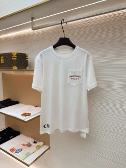 CHROME HEARTS T-shirts & Vests Cotton (White) S-XL A6020260613043689