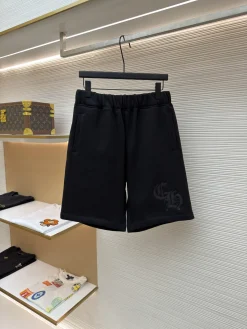 CHROME HEARTS Trousers & Shorts Cotton (Black) S-XL B20202606130715109