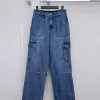 CHROME HEARTS Trousers & Shorts Denim (Blue) S-M-L B85202606010153129
