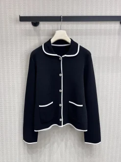 DIOR Coats & Jackets Polyester (Black-White) S-M-L C35202606010817139