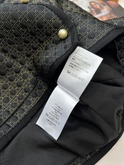 Alternative view of DIOR Coats & Jackets Wool Blend (Black-Gold) S-M-L C05202606011541129