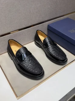 Alternative view of DIOR Flats & Loafers Leather (Black) EU38-44 B70202606030629119