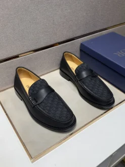 Alternative view of DIOR Flats & Loafers Leather (Black) EU38-44 B70202606030630119