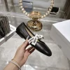 DIOR Flats & Loafers Leather (Black-White) EU34-41 B60202606030631119