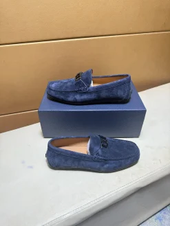 DIOR Flats & Loafers Suede (Blue) EU38-44 B60202606030642119
