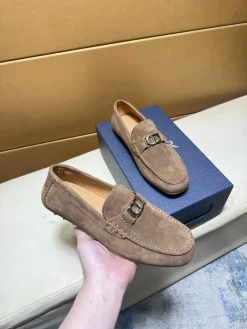 Alternative view of DIOR Flats & Loafers Suede (Brown) EU39-44 B60202606030643119
