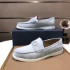 DIOR Flats & Loafers Suede (Light Gray) EU38-45 B60202606030646119