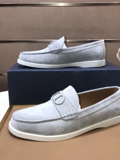 DIOR Flats & Loafers Suede (Light Gray) EU38-45 B60202606030646119