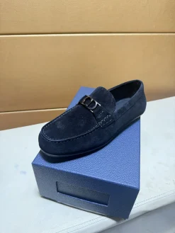 DIOR Flats & Loafers Suede (Navy) EU39-44 B60202606030647119