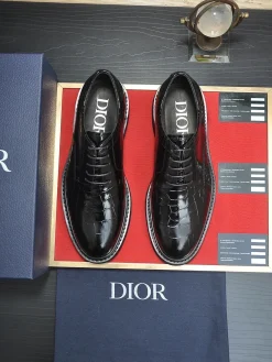 DIOR Formal Shoes Leather (Black-White) EU39-44 C80202606030650149