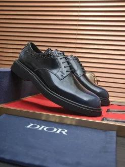 Alternative view of DIOR Formal Shoes Patent Leather (Black-Blue) EU39-44 C80202606030654149