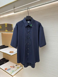 DIOR Shirts & Polos Cotton (Navy) 38-41 A4520260613049189