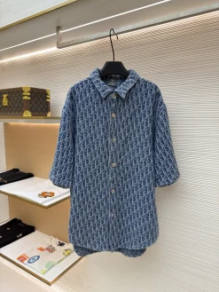 DIOR Shirts & Polos Denim (Blue) S-XL B40202606130047119