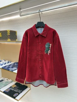DIOR Shirts & Polos Velvet (Red) XS-L C25202606130108149
