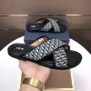 DIOR Slides & Slippers Canvas-Leather (Black-White) EU38-45 A2020260603072279
