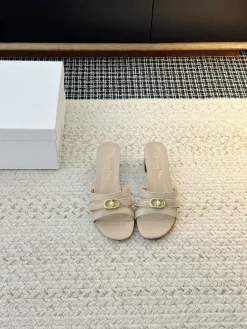 DIOR Slides & Slippers Leather (Beige) EU35-41 B65202606030728119