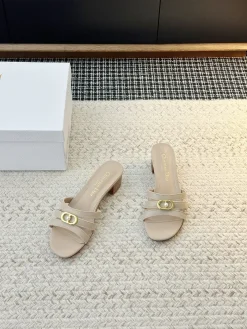 Alternative view of DIOR Slides & Slippers Leather (Beige) EU35-41 B65202606030728119