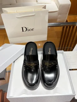Alternative view of DIOR Slides & Slippers Leather (Black) EU35-40 B80202606030882129