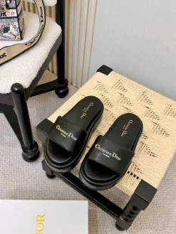 DIOR Slides & Slippers Leather (Black) EU35-42 B10202606030731109