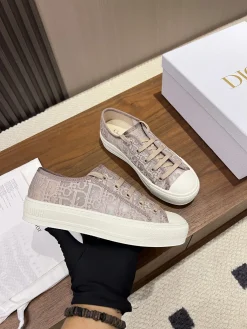 DIOR Sneakers & Trainers Canvas (Beige-White) EU35-41 B40202606030763109
