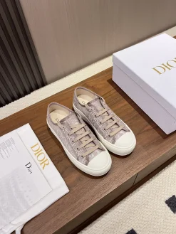 Alternative view of DIOR Sneakers & Trainers Canvas (Beige-White) EU35-41 B40202606030763109