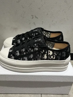 Alternative view of DIOR Sneakers & Trainers Canvas (Black-White) EU35-41 B50202606030756119