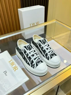 Alternative view of DIOR Sneakers & Trainers Canvas (Black-White) EU35-41 B50202606030757119