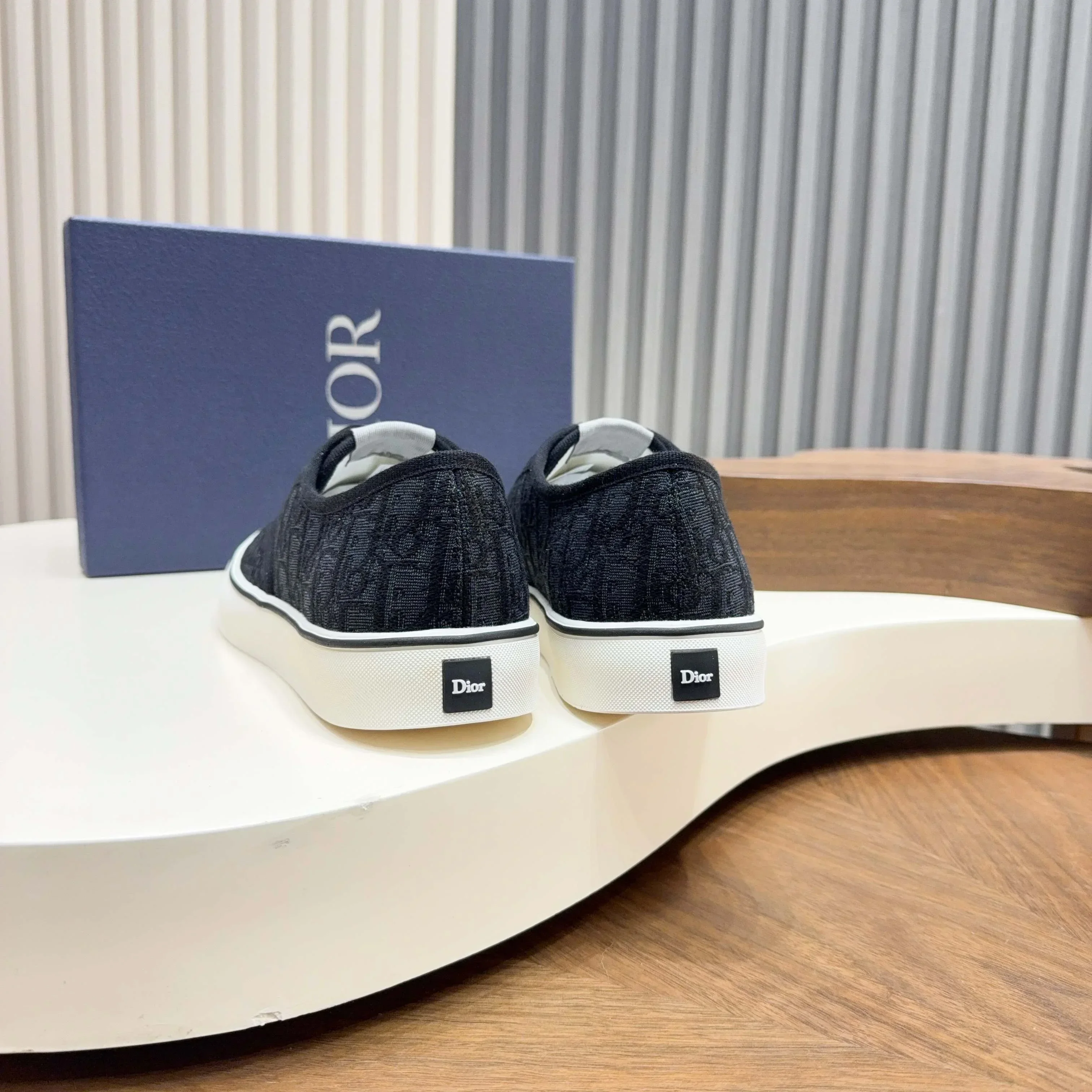 DIOR Sneakers & Trainers Canvas (Black-White) EU39-44 C00202606030759129 - Image 8