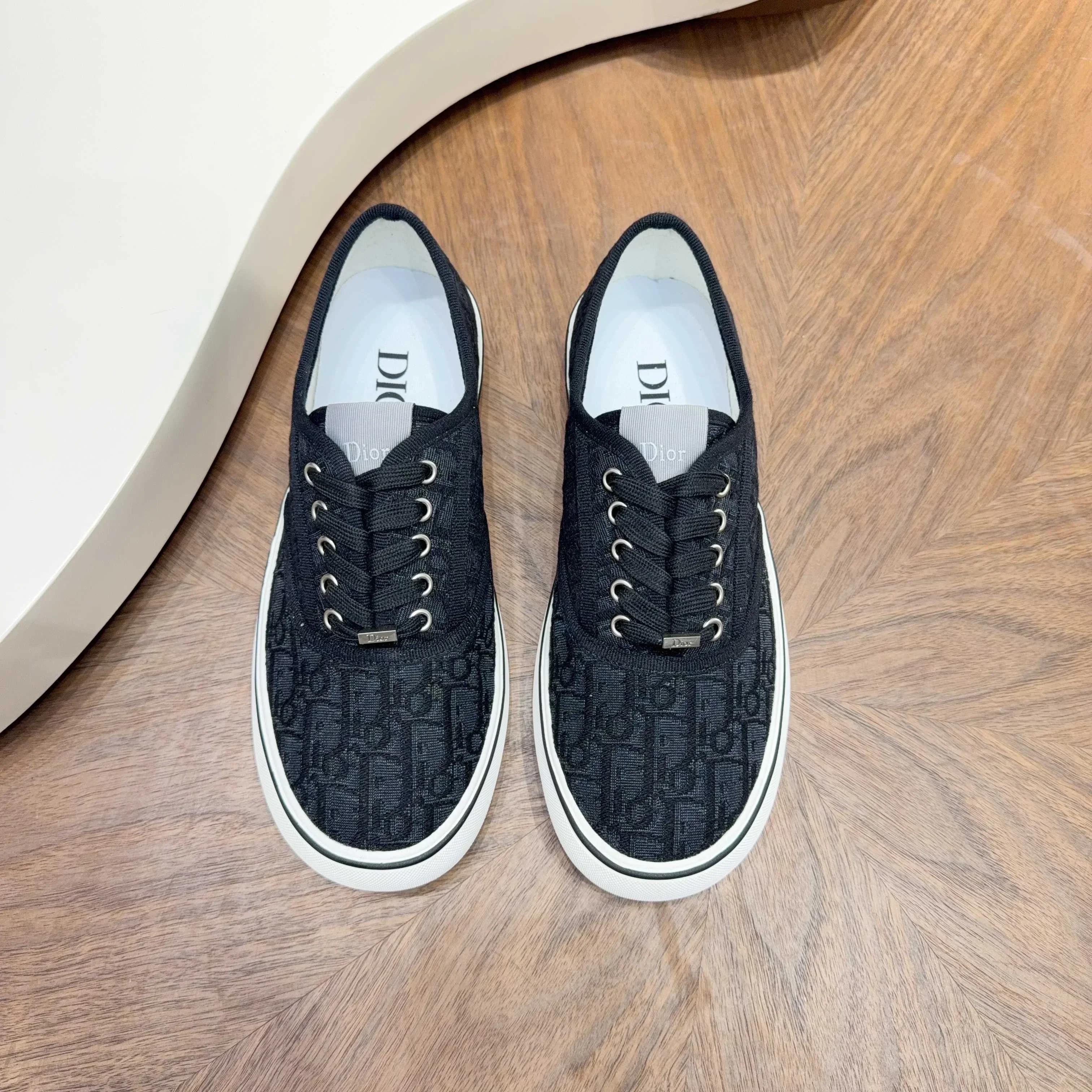 DIOR Sneakers & Trainers Canvas (Black-White) EU39-44 C00202606030759129 - Image 9